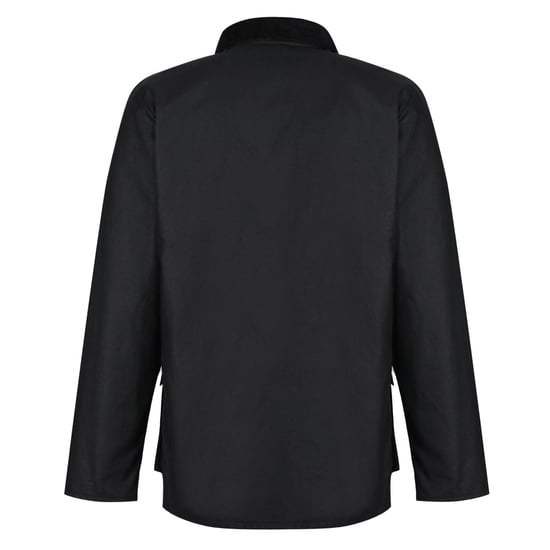 Regatta Mens Country Wax Jacket (Black) - Image 2