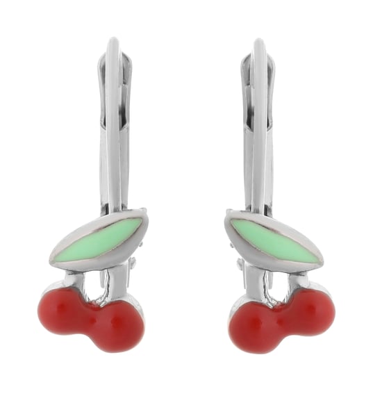 Orphelia 'Apple' Child's 925 Sterling Silver Set: Bracelet + Earrings - Silver SET-7149/2 - Image 3