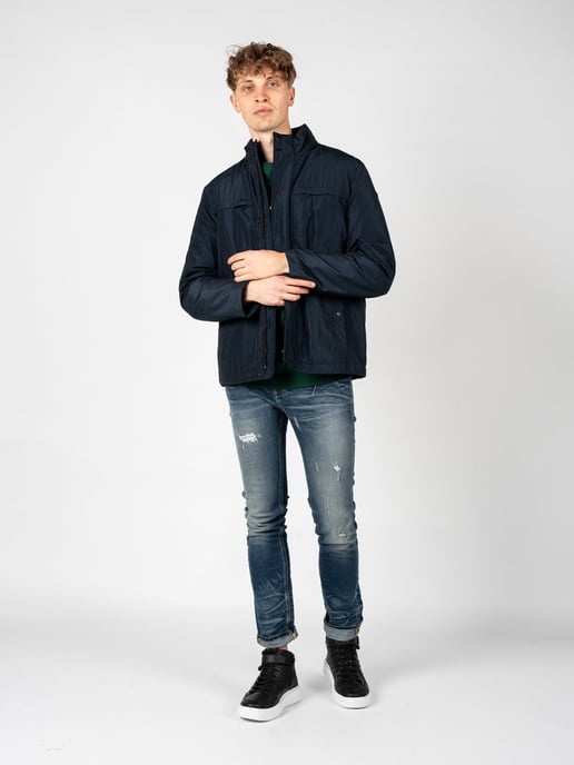 Geox Chaqueta Vincit del hombre azul oscuro - Image 5