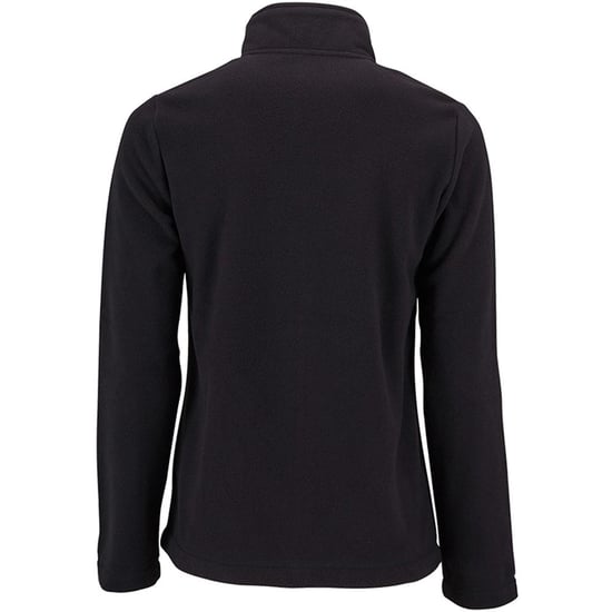 SOLS Womens/Ladies Norman Fleece Jacket (Black) - Image 2
