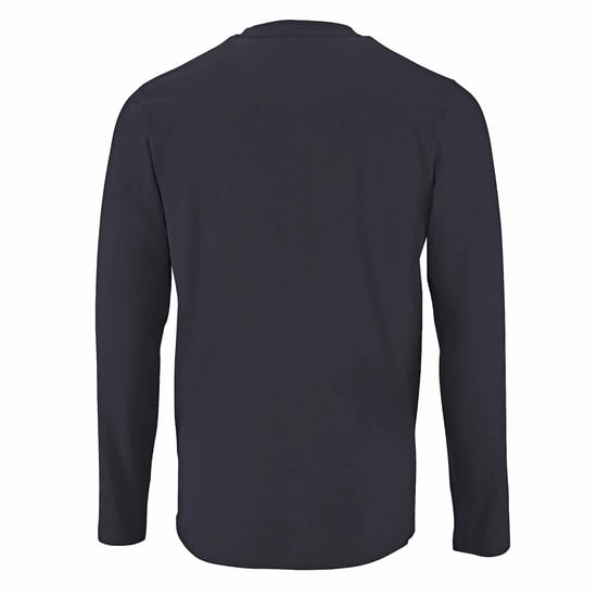 SOLS Mens Imperial Long Sleeve T-Shirt (Mouse Grey) - Image 2