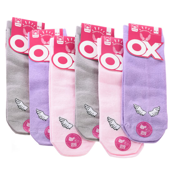 Pack de 6 calcetines bajos OX con aromas frescos talla única 36-41 - Image 4
