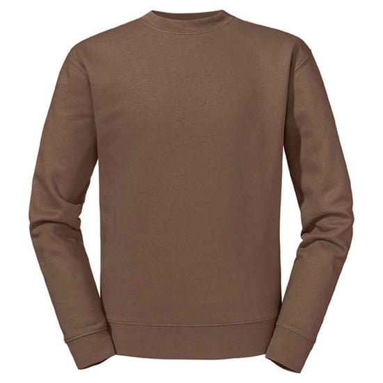 Russell Mens Authentic Sweatshirt (Mocha Brown) - Image 1