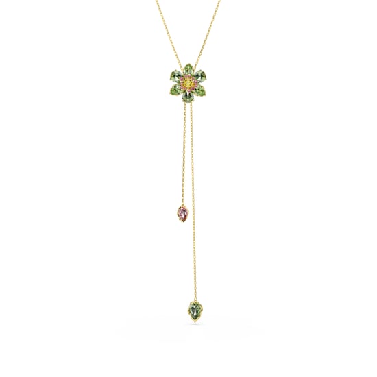 Swarovski 'Idyllia F Florere' Women's Gold Plated Metal Necklace - Gold 5717158 - Image 1
