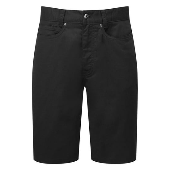 Premier Mens Performance Chino Shorts (Black) - Image 1