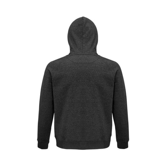 SOLS Unisex Adult Stellar Organic Hoodie (Charcoal Marl) - Image 2