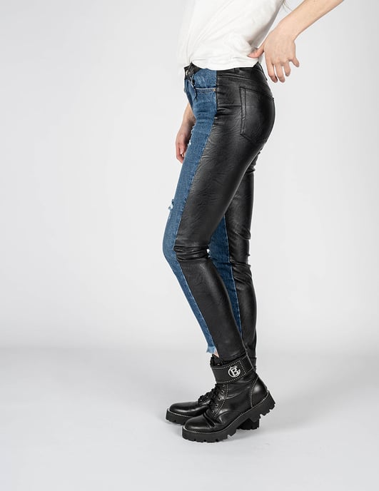 Liu-Jo Jeans Corte Recto Mujer Negro - Image 6