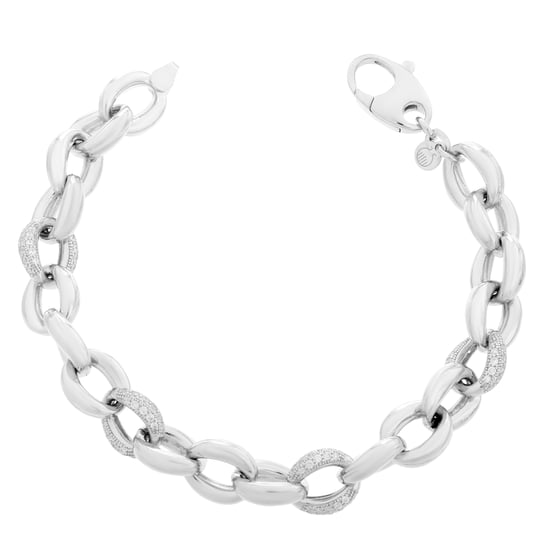 Orphelia Women's 925 Sterling Silver Bracelet - Silver ZA-7175 - Image 1