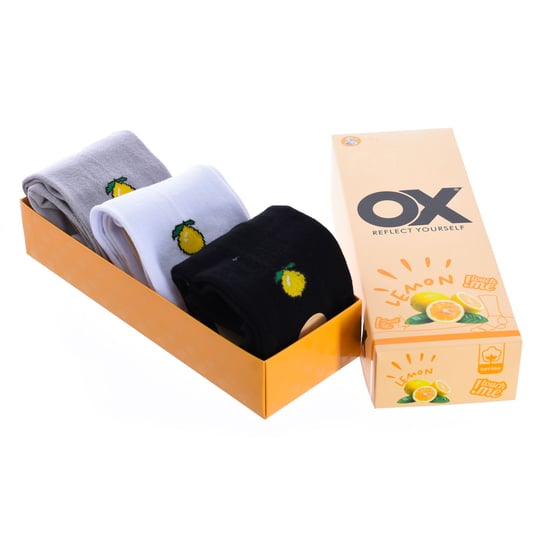 Pack de 6 calcetines bajos OX con aromas frescos talla única 36-41 - Image 1