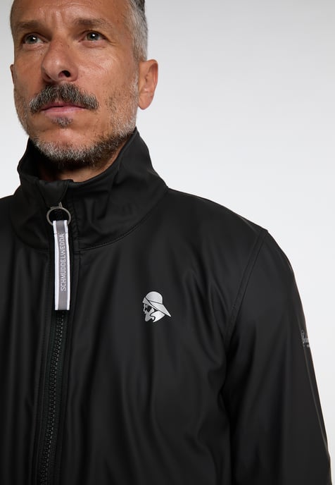 Schmuddelwedda Transition jacket Men black - Image 5