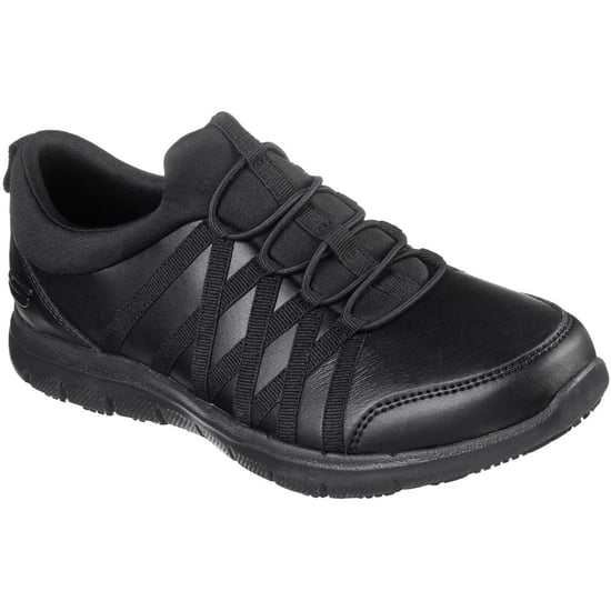 Skechers Womens Ghenter Dagsby Leather Lace Up Safety Shoes - Image 1
