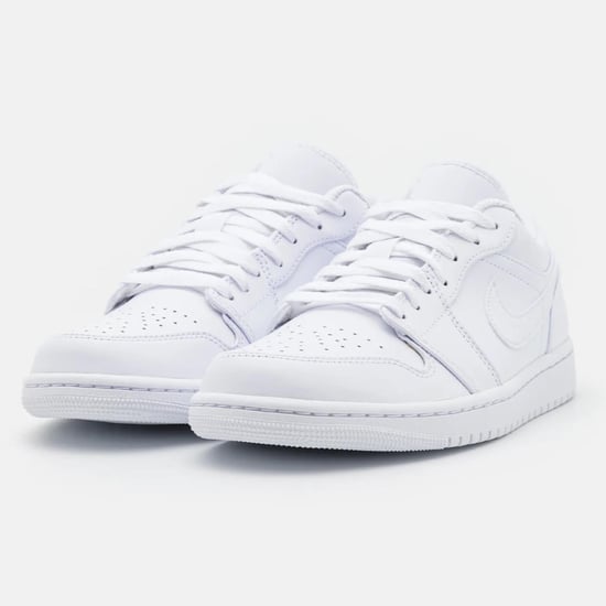 Zapatillas Nike Air Jordan 1 Low para hombre en blanco/blanco/blanco - Image 4