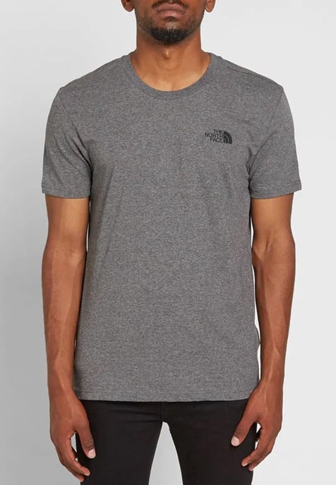 Camiseta The North Face SS Simple Dome Gris Hombre - Image 1