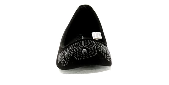 Platino Womens Shoes Wedges Diamante Tasha 2 Slip On black