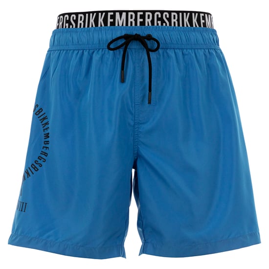 Bikkembergs Pantalones Cortos para Hombre Neoclásicos Pupino Azul Claro - Image 1