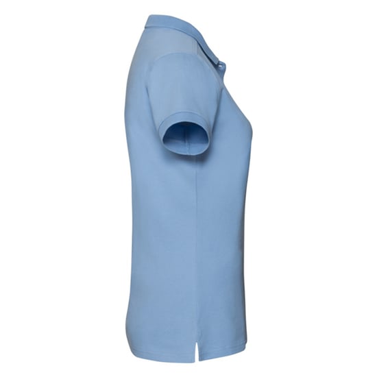 Russell Womens/Ladies Stretch Fitted Polo Shirt (Sky) - Image 3