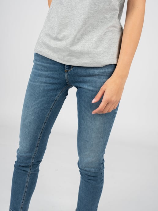 Pantalón Liu-Jo Ideal Mujer Azul - Image 5