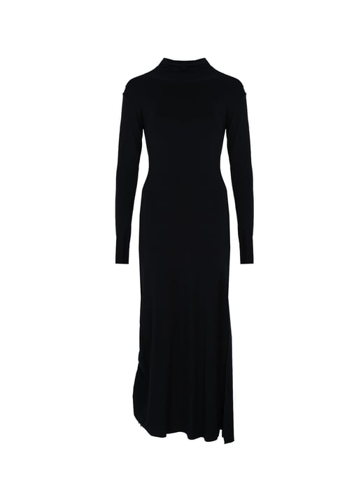 La Haine Inside Us Vestido de mujer negro - Image 1