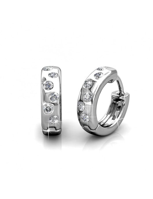 Pendientes Joy - Plata y Cristal - Image 1