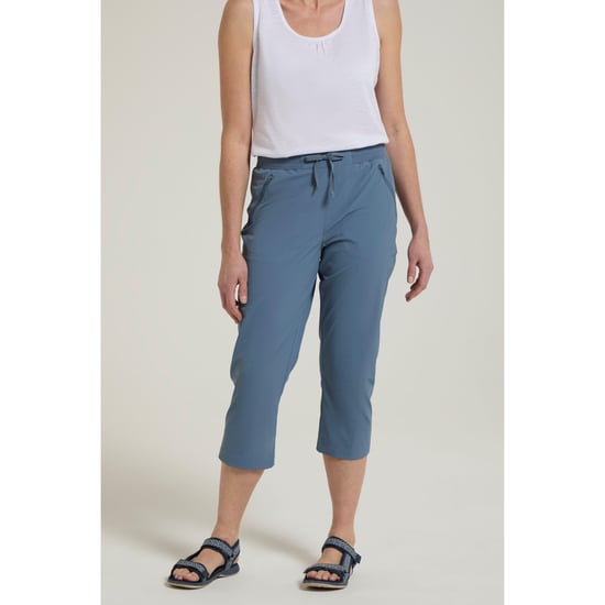 Mountain Warehouse Womens/Ladies Explorer Capri (Light Blue) - Image 1