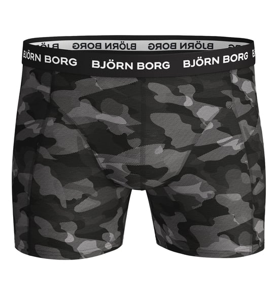 Björn Borg - 3 Pares de Calzoncillos Bóxer de Algodón Ricos y Confortables - Mezcla de Grises - Image 2