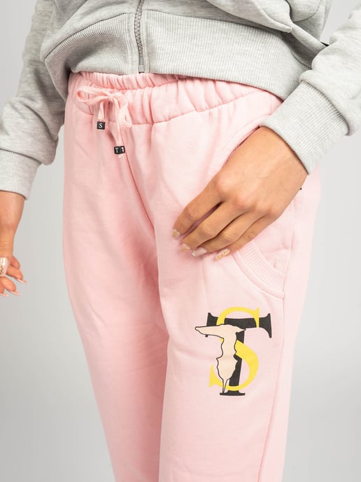 Trussardi Sport Pantalones de mujer rosado - Image 3
