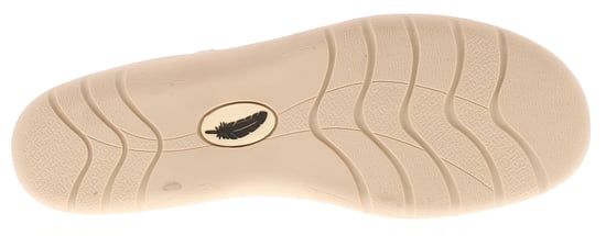 Free Spirit Womens Sandals Walking Cleveland Touch Fastening Off-white