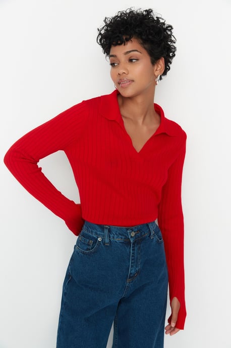 Trendyol Women's  Plain  Sweater - Image 1