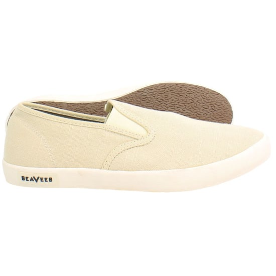 Seavees Baja Standard Hombres Plimsolls Beige - Image 4