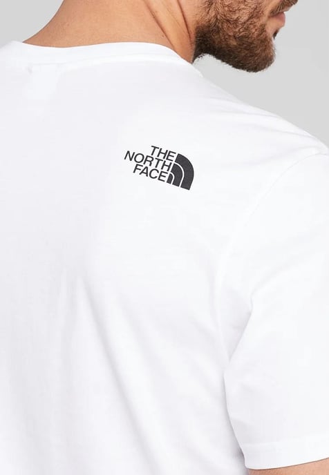 Camiseta The North Face SS Simple Dome Blanco Hombre - Image 4