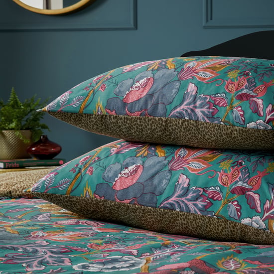 Juego de Fundas de Edredón Floral Exótico Viranai - Image 3