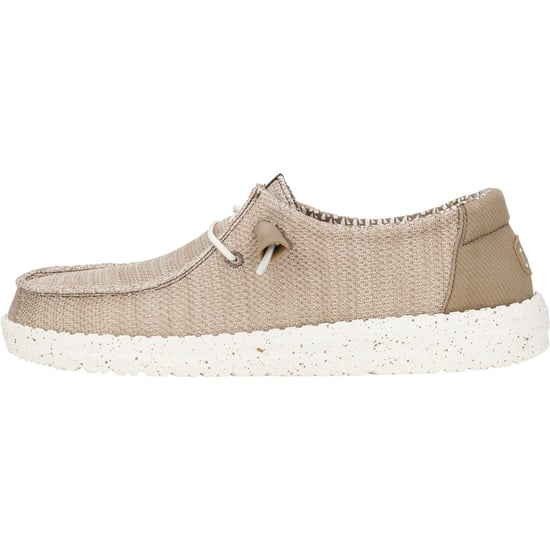 HEYDUDE Wendy Stretch Mesh Polyester Women's Walnut Loafers - Image 5