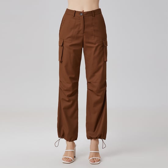 Drawstring ankle cargo pants - Image 3