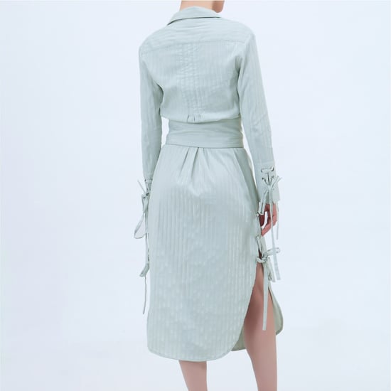 Long Tailor Shirt Dress - Image 2