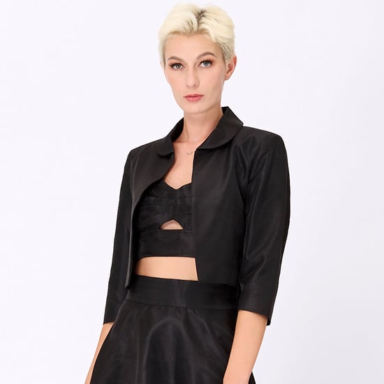 Taffeta Crop Jacket - Image 2