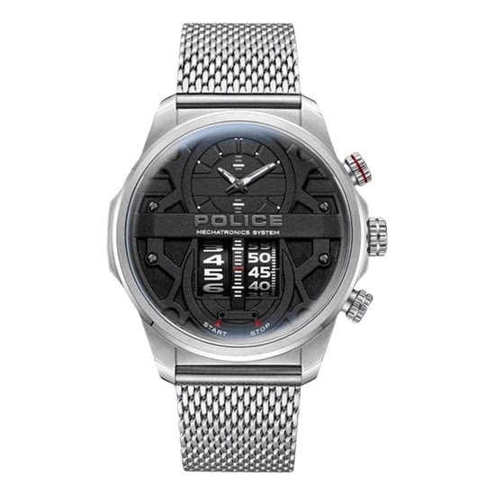 Police Reloj de hombre Cuarzo plateado - Image 1