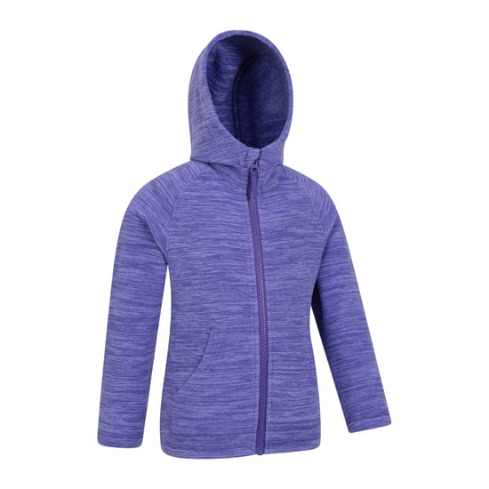 Mountain Warehouse Childrens/Kids Snowdonia II Full Zip Hoodie (Purple) - Image 3