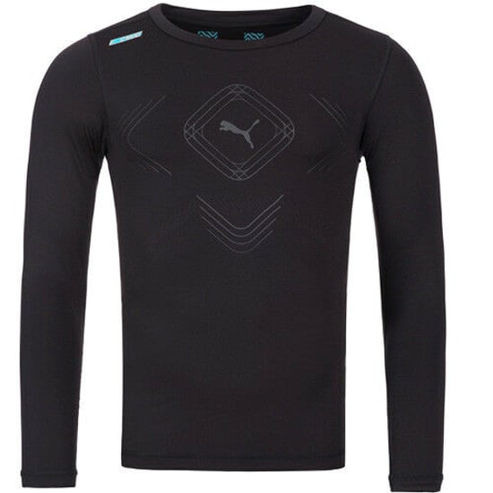 Puma PB Tech Core Long Sleeve Mens Base Layer Gym Training Top Black 511359 01