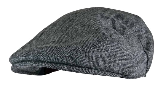 Gorra plana tradicional de lana a cuadros para hombre - Image 1