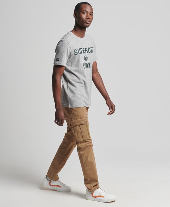 Superdry Vintage Corporation Logo Marl T-Shirt