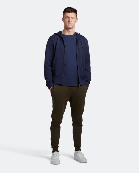 Lyle & Scott Plain T-Shirt in Navy - Image 3