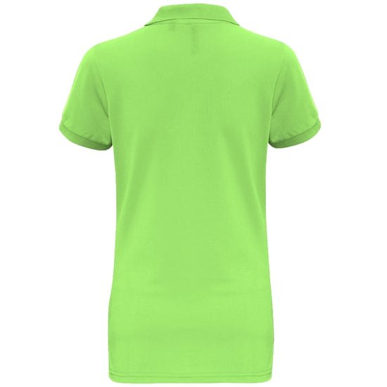 Asquith & Fox Womens/Ladies Short Sleeve Performance Blend Polo Shirt (Neon Green) - Image 2