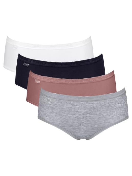 Basic+ Mid Briefs 4 Pack - Image 1