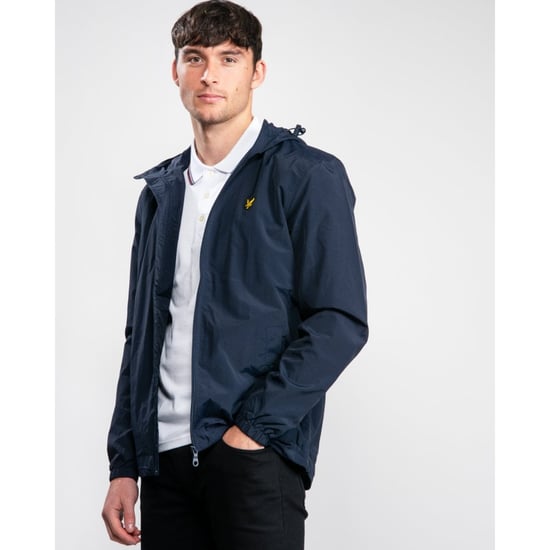 Lyle & Scott Mens Zip Through Hooded Jacket