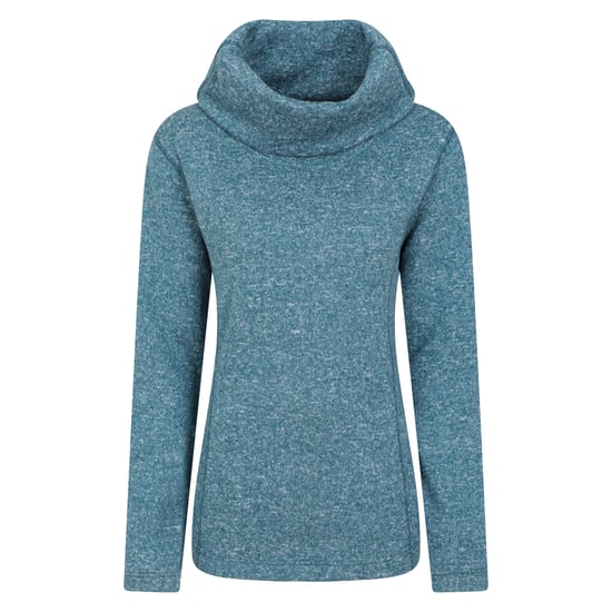 Mountain Warehouse Womens/Ladies Cowl Neck Fleece Top (Teal)