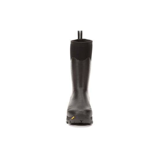 Muck Boots Arctic Ice Mid AGAT Rubber Black Wellington Boots - Image 3