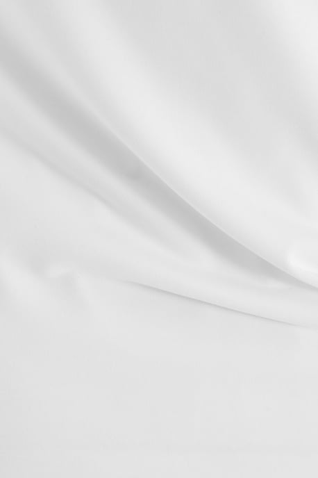 Cream Ruched Cowl Neck Top