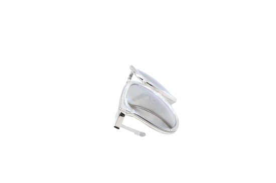 Michael Kors Adrianna MK 1010 Sunglasses in Silver Stainless Steel - Image 6