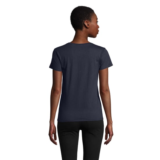 SOLS Womens/Ladies Pioneer T-Shirt (Mouse Grey Solid) - Image 2