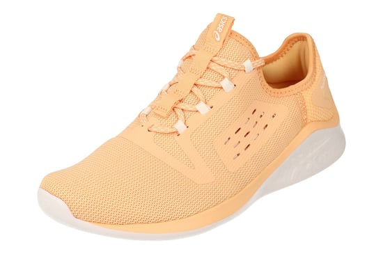 Asics Fuzetora Womens Orange Trainers - Image 1